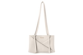 Vince Camuto Bolso Tote Crema Piel de Polivinilo 30x12x20 cm